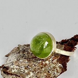Prachtige peridoot ring!