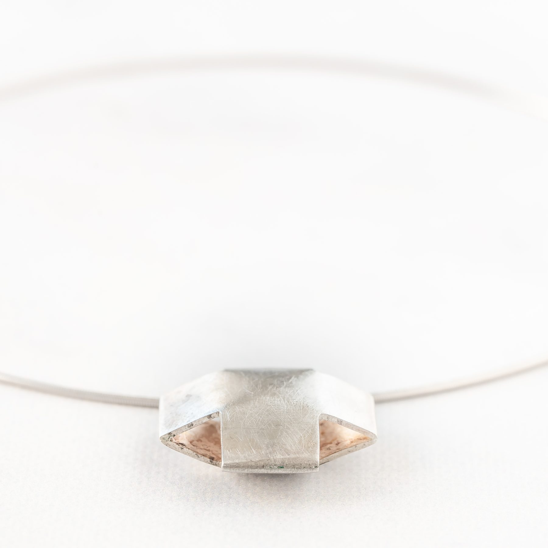 Ketting zilver kruis