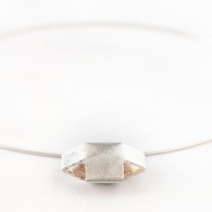 Ketting zilver kruis